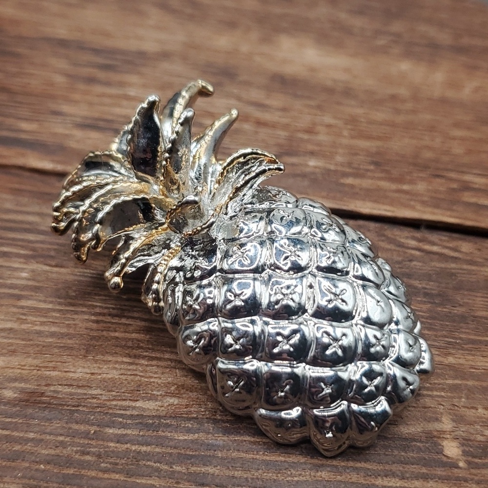 B720 pineapple vintage‎ brooch pendant - Picture 2 of 3
